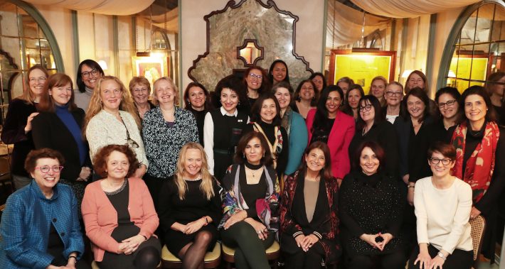 Attendees at the 2019 PublisHer’s dinner in London. Image: Nabs Ahmedi