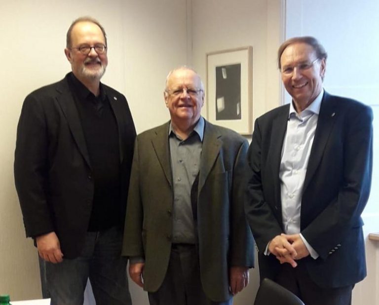 From L to R: José Borghino, Thomas Heilmann, Werner Stocker
