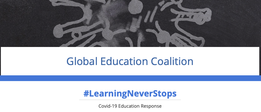 Global Education Coalition screen crop