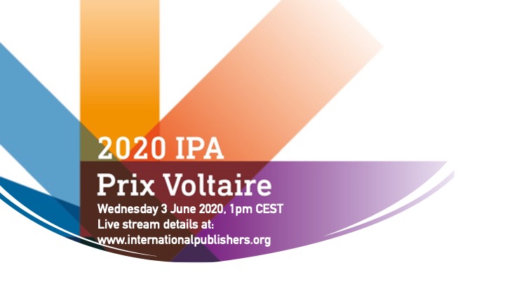 Image showing date and time of Prix Voltaire 2020 announcement