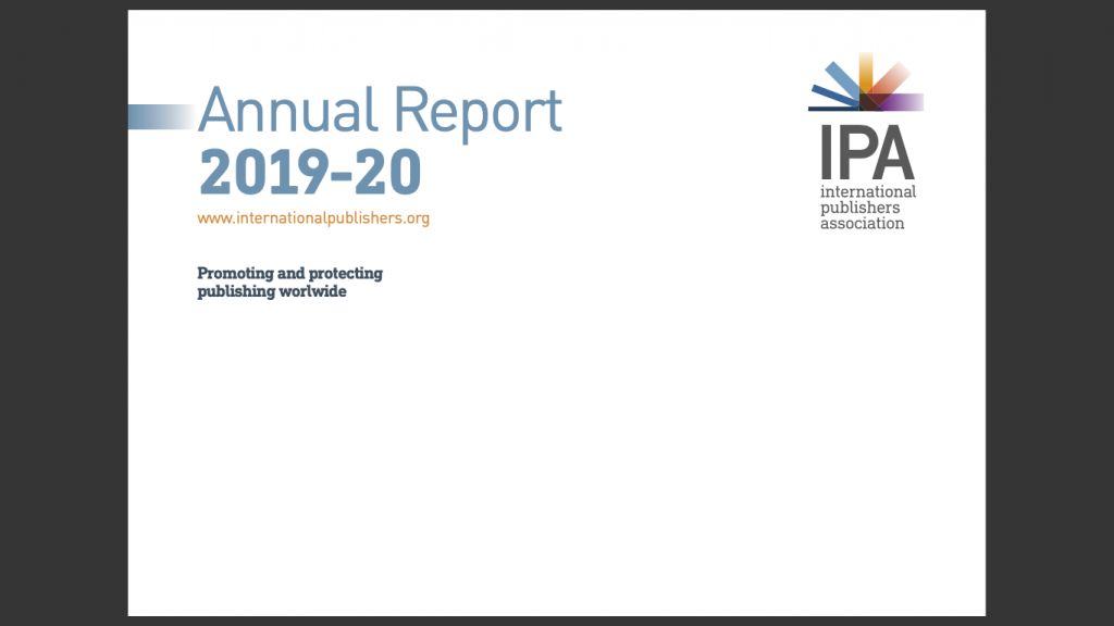 IPA Annual Report 2019-20 Cover