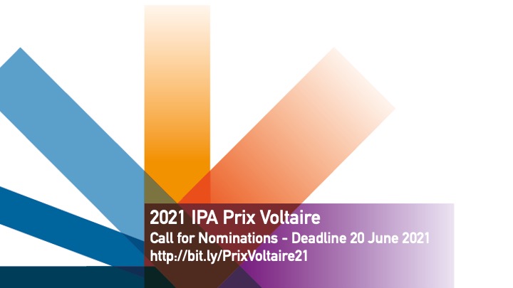 Graphic for Prix Voltaire 21 nominations
