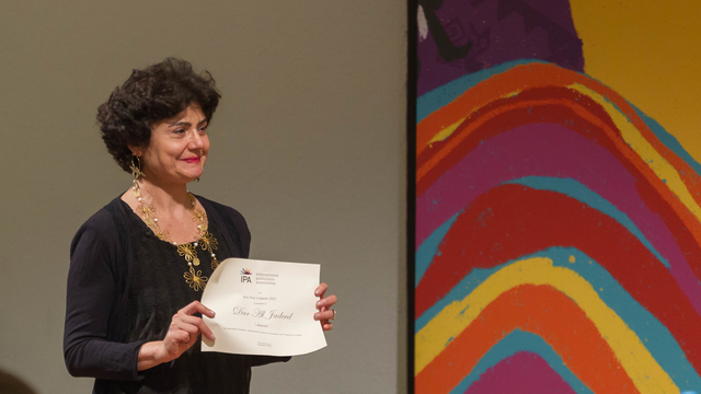 Rasha Al Ameer Receives the 2021 IPA Prix Voltaire