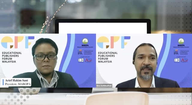 MABOPA President Arief Hakim Sani (left) and Chair of EPF Malaysia Siva Sothinathon (right)