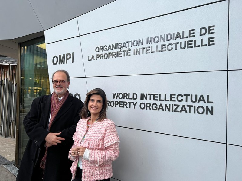 IPA Secretary General, José Borghino, alongside IPA President, Karine Pansa