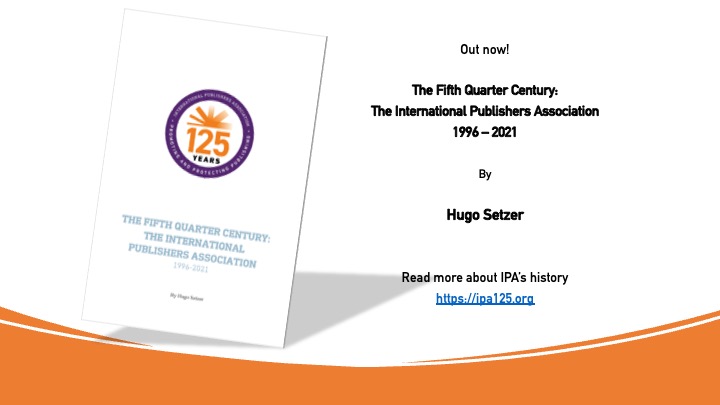 Flyer promoting the book Hugo Setzer - The Fifth Quarter Century