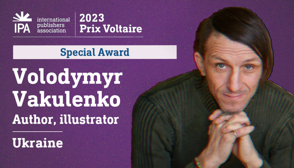Volodymyr Vakulenko IPA Prix Votlaire Special Award 2023