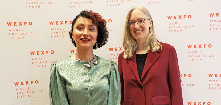 Gvantsa Jobava and Jessica Sänger at WEXFO 2026 Foto Jørgen Skaug