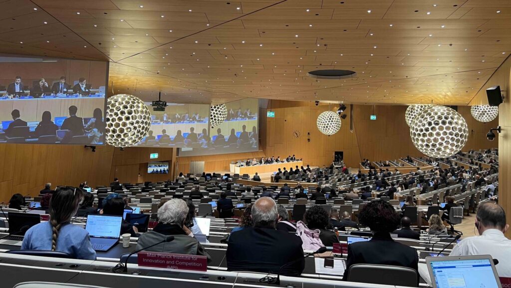 SCCR48 Day 1 Plenary Chamber