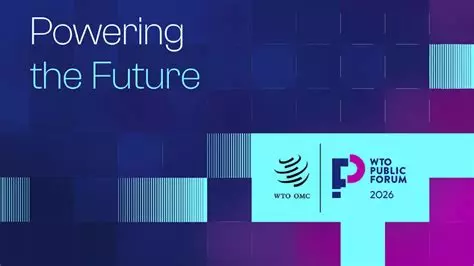 WTO Public Forum