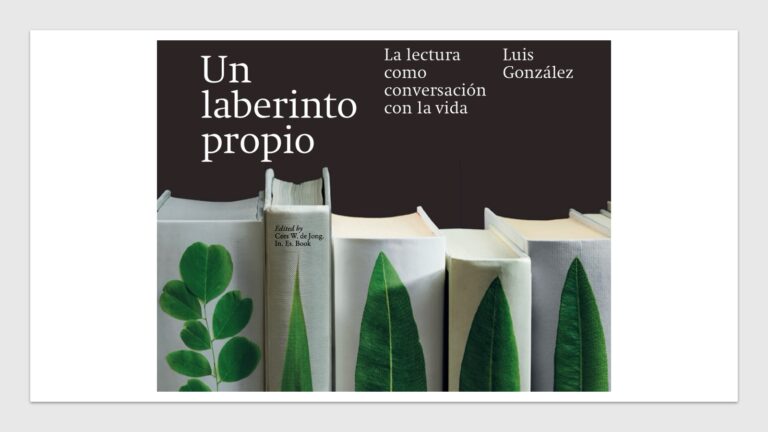 Luis Gonzalez book cover crop Un Laberinto Propio